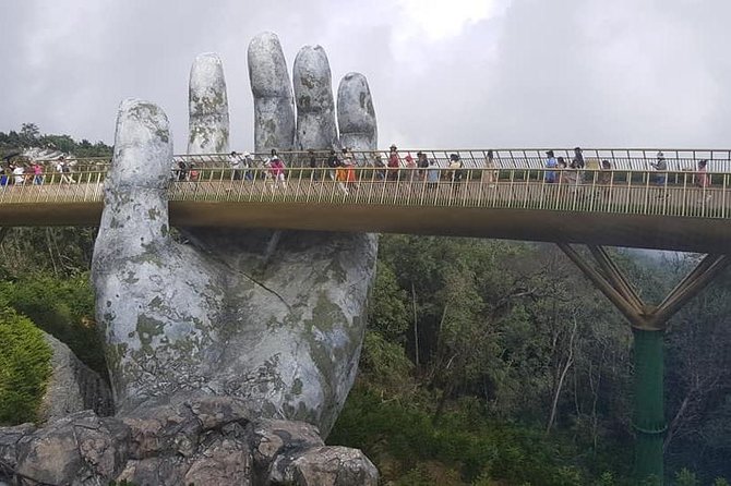 Guided Tour Togolden BRIDGE,MARBLE MOUTAIN,DRAGON BRIDGE Fromtien SA or CHAN MAY - Additional Information