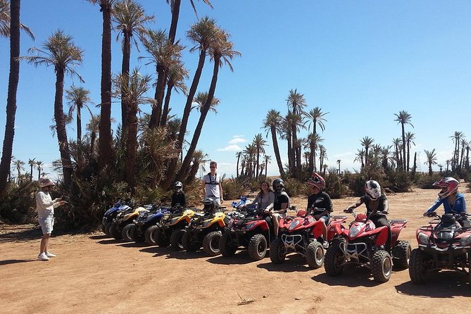 Half-Day Quad Biking Guided Tour of Palm Grove From Marrakech - Tour Directions
