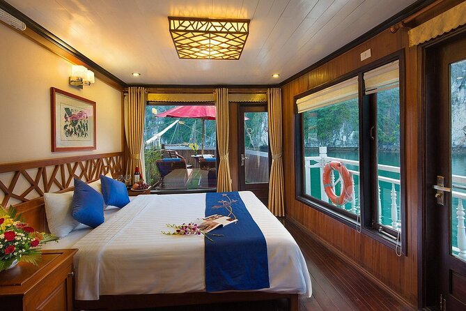 Halong Luxury Day Tour With Private Ocean Cabin From Hanoi - Exclusions