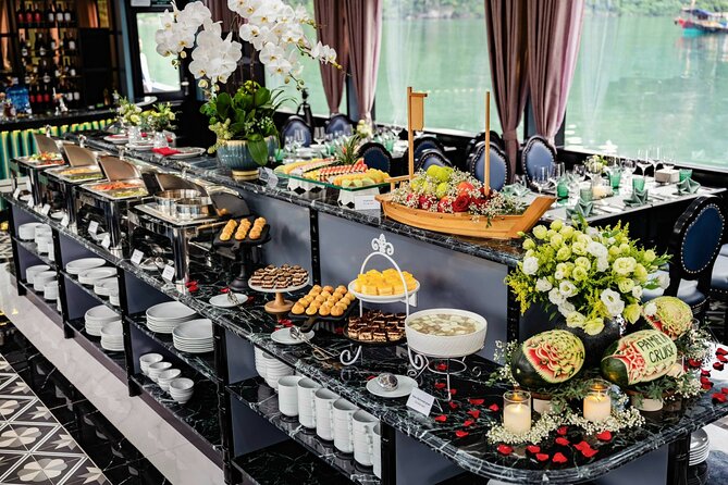 Halong Pamela Cruise 5 Star Luxury Day Tour Depart From Harbor - Frequently Asked Questions