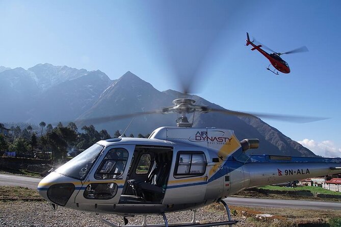 Helicopter Pick up From Lobuche to Kathmandu - Additional Information