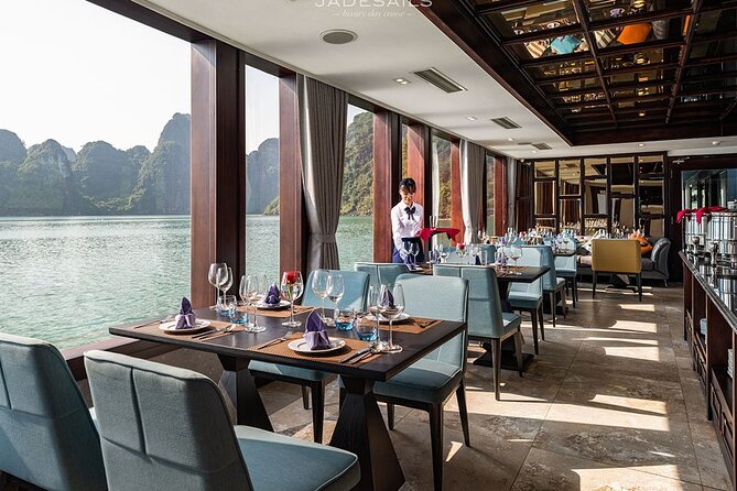 JADE SAILS Cruise The Best Experience in Halong Bay in One Day - Background