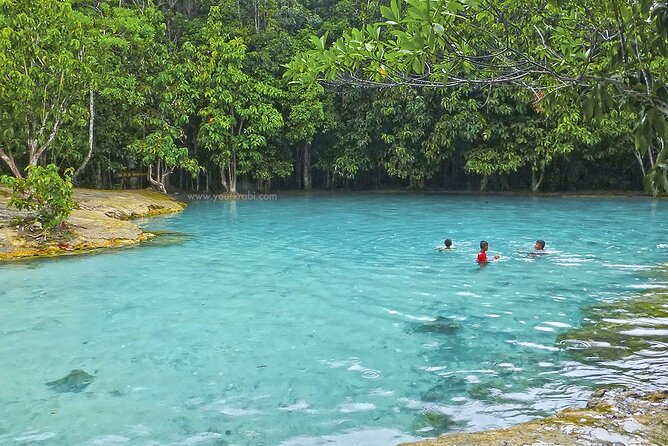 Krabi Jungle Tour:Hot Spring Waterfall,Emerald Pool & Tiger Cave