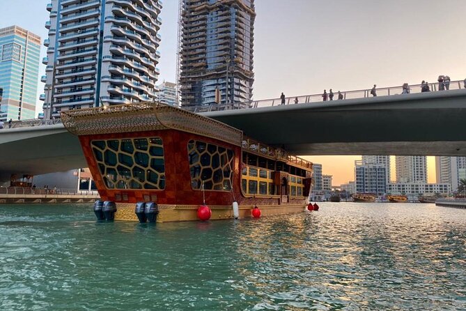 Luxury Dubai Marina Dhow Dinner Cruise With Private Transfer - Booking Process