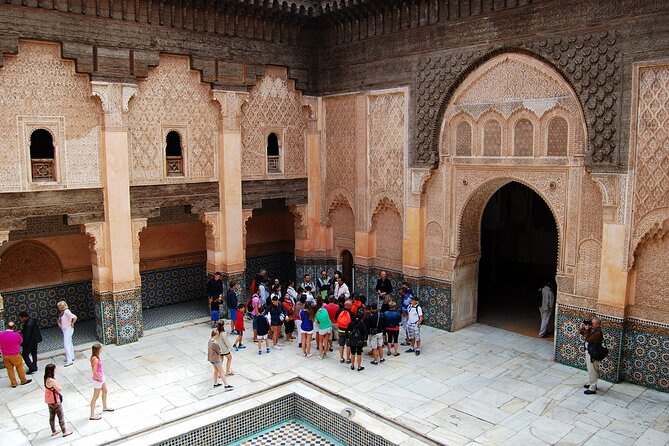 Marrakech : Madrasa Ben Youssef , Secret Garden and Medina Tour