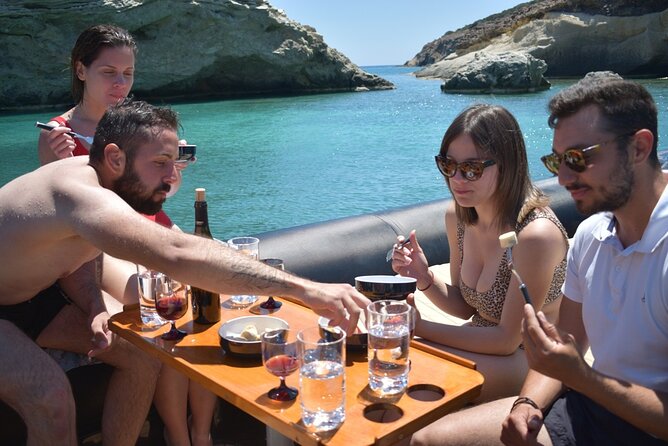 Milos Half Day Private Cruise to Kimolos and Polyaigos - Captain and Crew Information