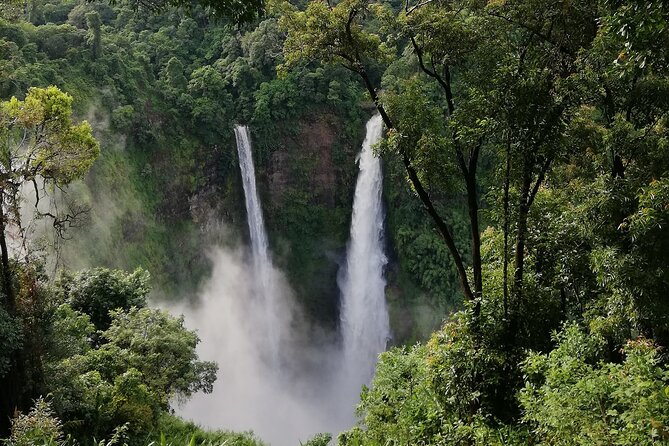 Pakse Zipline Experience in Tad Fane Waterfall - Meeting and End Points