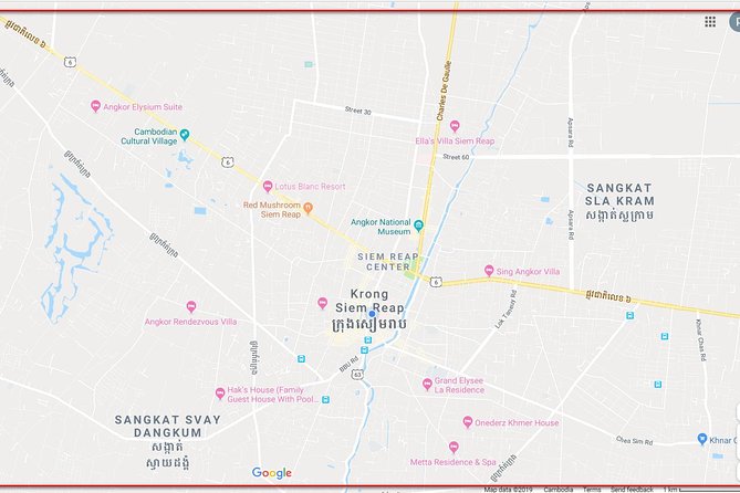 Phnom Penh Car Charter For 8 Hours - Additional Information