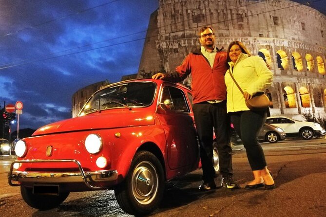 Private: 2 Hour Evening Tour of Rome Aboard a Vintage Fiat 500 - Additional Information