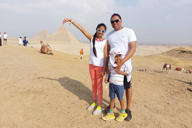 Private Tour Giza Pyramid Sphinx Memphis Saqqara Lunch CamelRide - Tour Operator
