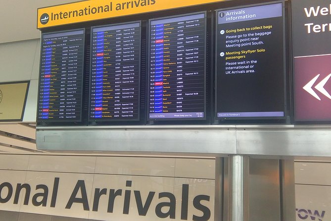 Private Transfer From Heathrow Airport to Gatwick Airport - Transport Details