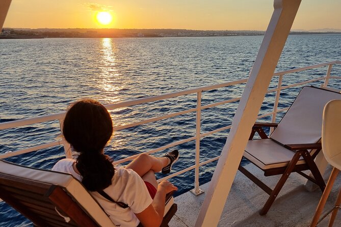 Rhodes Sunset Cruise - Swim and Dine W/ Live Music & Sunset! - The Sum Up