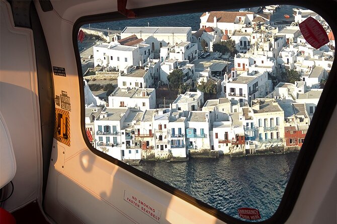 Santorini to Mykonos Helicopter Transfer - Booking Price Information