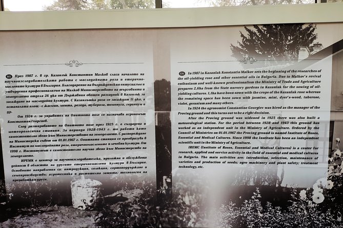 Self-Guided Tour in the Museum of Roses - Reservation and Cancellation Policy