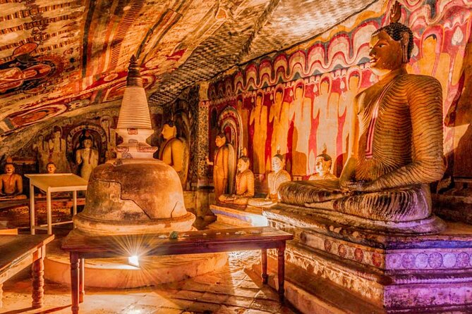 Sigiriya Rock Fortress and Dambulla Cave Temples Private Day Trip - Booking Information