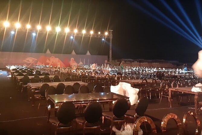 Sound and Light Show at the Pyramids - Additional Information