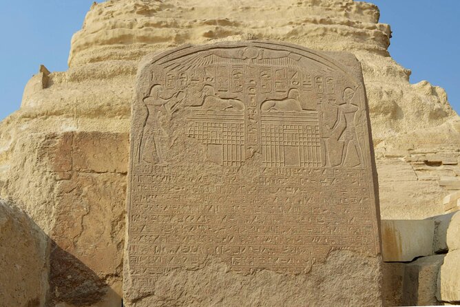 The Dream Stela Valley Temple Great Sphinx Half Day Tour - Booking Information