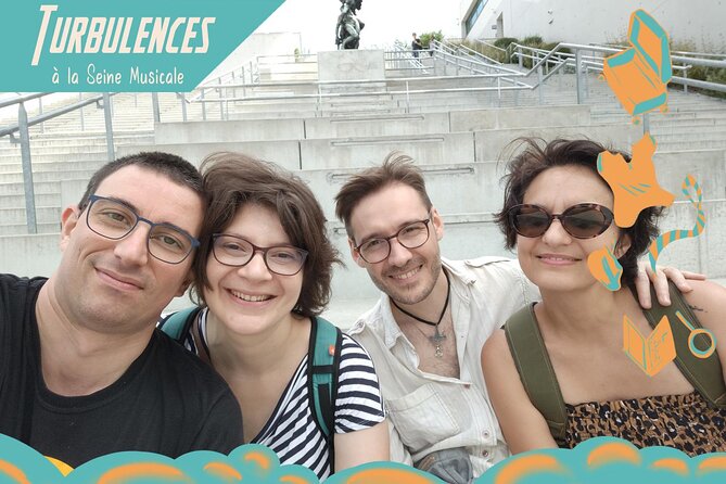 Turbulences Outdoor Escape Game at the Seine Musicale - Activity Details