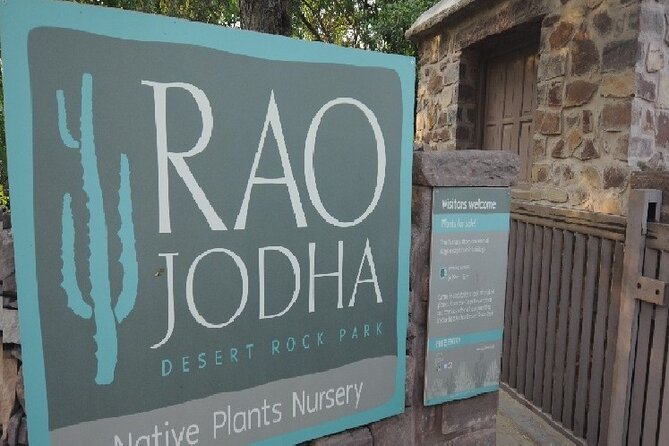 Visit To Rao Jodha Desert Rock Park, Jodhpur - Price Variation by Group Size