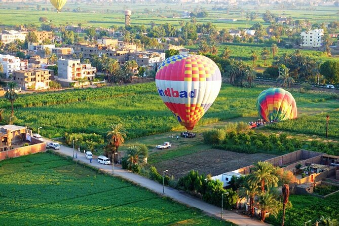 2 Days Luxor Tour With Hot Air Balloon Ride From Hurghada Private