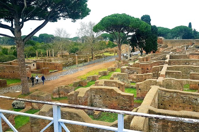 ArchaeoPark of Ancient Ostia in Mini Cooper Classic Cabrio - Suitable for Most Travelers