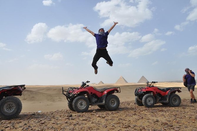Cairo Layover Tour to Giza Pyramids , Quad Bike, Camel Ride,Lunch - Reserve Now and Pay Later Option