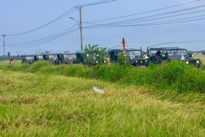 Danang US Army Jeep Tour Countryside Waterfalls Swimming BBQ - Availability and Booking