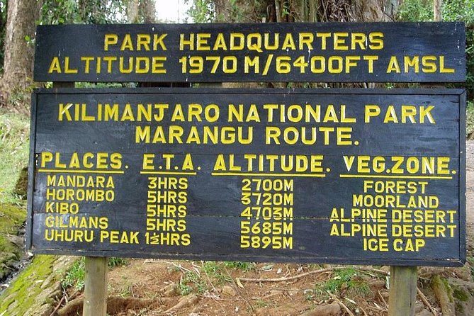 Day Trip to Kilimanjaro Hike to Mandara Hut - Booking and Cancellation Policy