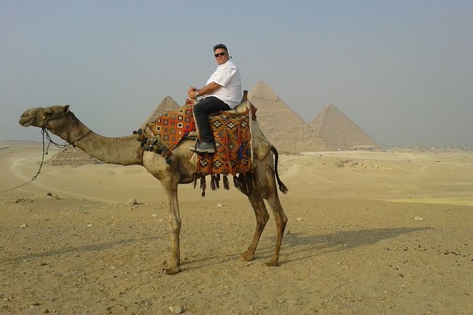 Giza Pyramids and Sphinx Half Day Tour Included Camel Ride From Cairo - Booking Information