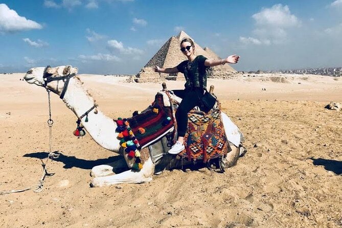 Giza Pyramids & Sphinx& Memphis& Saqqara - Full Day - Group Size
