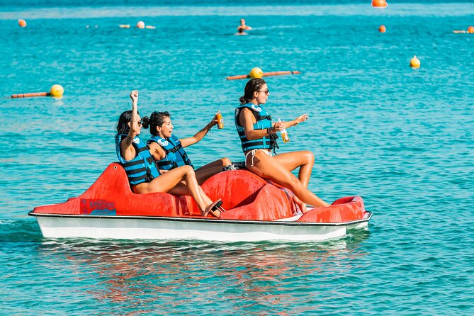 Mykonos Super Paradise Beach Paddle Boat - The Sum Up