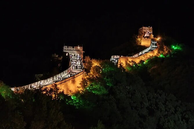 Private BaDaLing Great Wall Night Tour by Licensed Cab and Driver - Booking Information