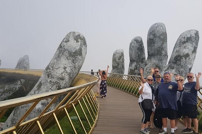 Private Roundtrip Transfer to Golden Bridge Ba Na Hills & Marble Mountain - The Sum Up