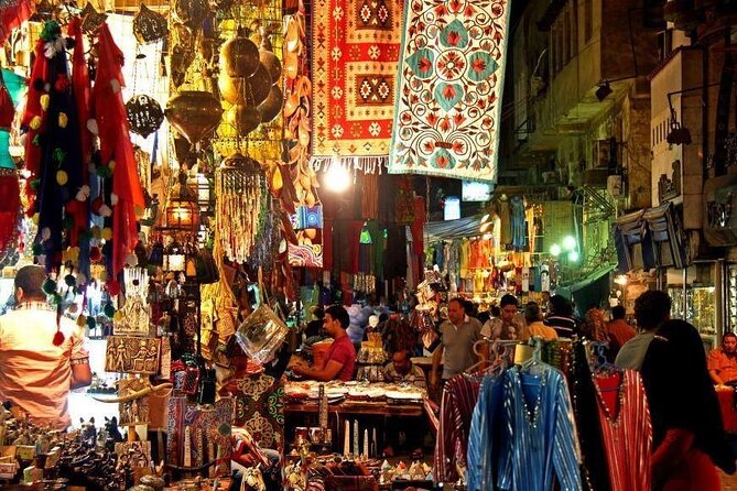 Private Tour Cairo Shopping Papyrus Perfume Bazar Cotton Shop - Cotton Shopping Experience