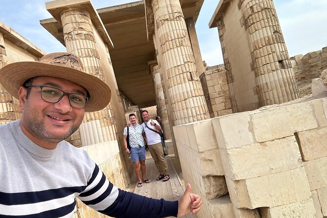 Private Tour Giza Pyramid Sphinx Memphis Saqqara Lunch CamelRide - Pricing Details