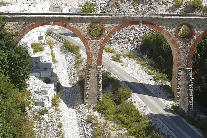 PRIVATE TOUR: Tour of the Carrara Marble Quarries & Wine Experience in Luni - Reservation and Payment Options