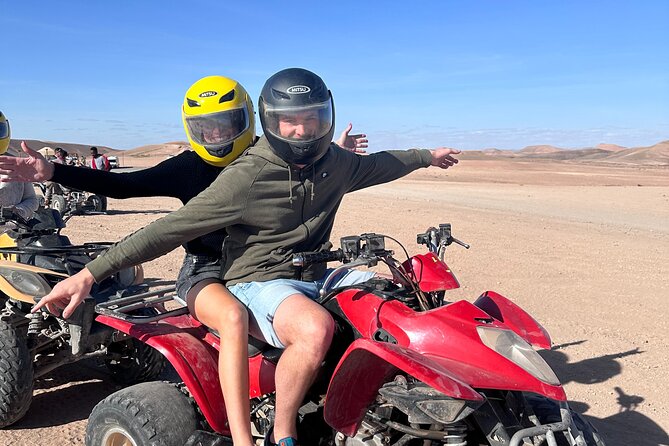 Quad Bike, Romantic Dinner in Agafay Sunset With Fire Show - Availability and Booking