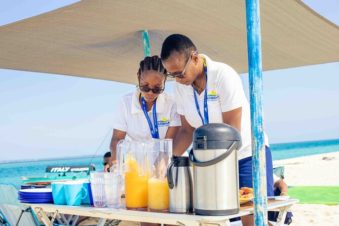 Reef and Beach Experience in Zanzibar - Picnic on Sandbank