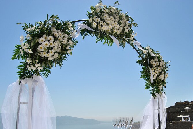 Rubelite Santorini Wedding Package - Inclusions Provided