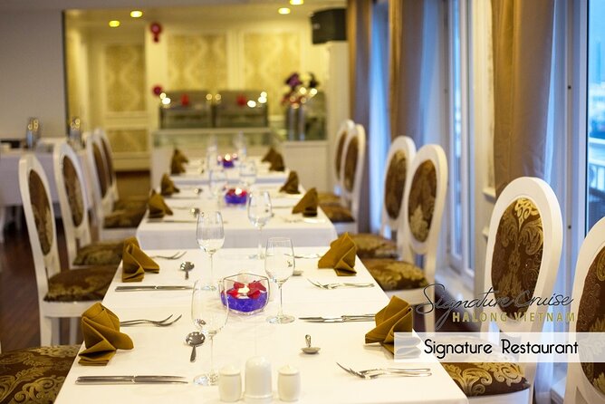Signature Cruises Explore Bai Tu Long Bay,Less Tourist Area 2D1N