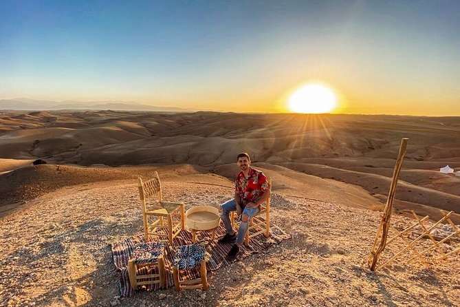 Sunset Camel Ride Experience in Marrakech Desert - Delight in Refreshing Coffee and Tea