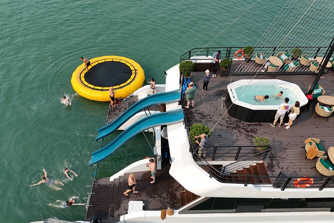 The Halong Catamaran Cruise - Luxury Day Tour With Jacuzzi - Tour Highlights
