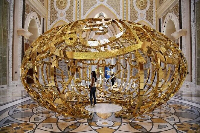 Tour of Qasr Al Watan and Sheikh Zayed Mosque From Dubai