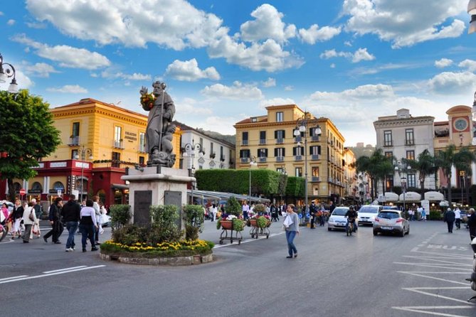 Transfer From Naples to Sorrento With Stop in Pompeii - Service Animals Allowed