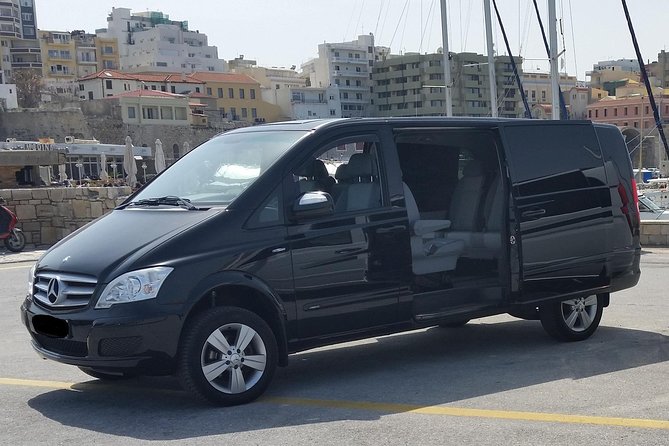 Transfer Heraklion Airport to Panormos Area up to 7 Customers - Frequently Asked Questions