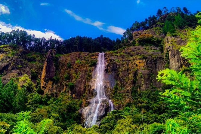 Trekking to the Highest Waterfall in Sri Lanka From Ella