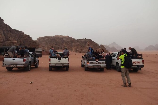 ‏Wadi Rum Trip From Aqaba, Round Trip, Includes a 2 -Hour Jeep - Additional Information