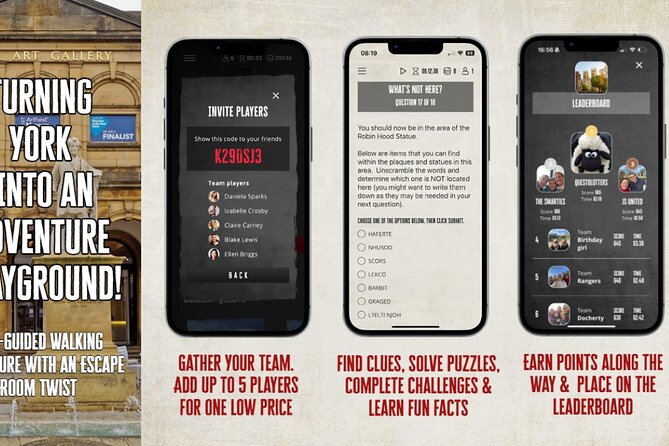 York Quest: Self Guided City Walk & Immersive Treasure Hunt - Meeting and Pickup Details