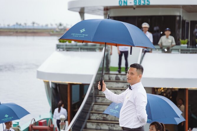 Amethyst Cruise Luxury Day Tour From Halong Bay Included Transfer - Optional Transfer From Hanoi