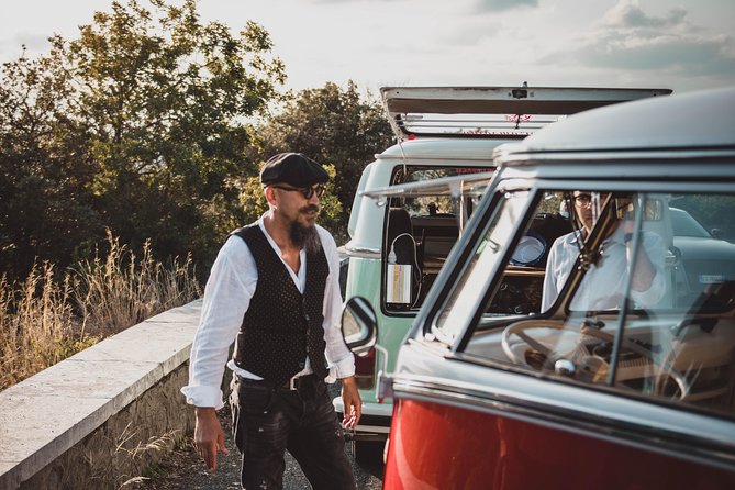 Around the Roman Lakes on a Hippie Bus - Tour Inclusions